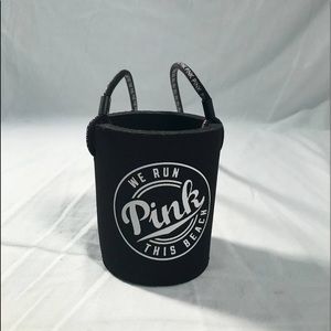 VS Pink Koozie with Lanyard